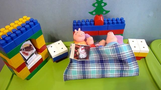 Куклы свинка Пеппа - Свинка Пеппа и Джордж не могут уснуть #3 смотреть онлайн
