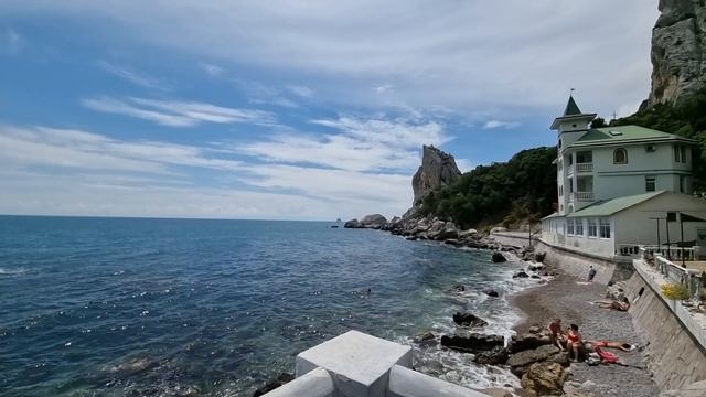 Море 🌊 .Пляж Юность🏖. Крым 2023. Симеиз 💞 смотреть онлайн