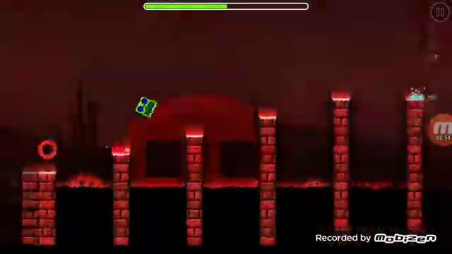 GEOMETRY DASH|PRESS START (dantdm Theme Song!!)
