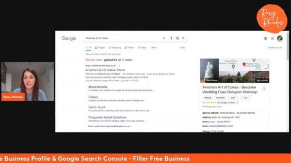 Google Search Console and Google Business Profile