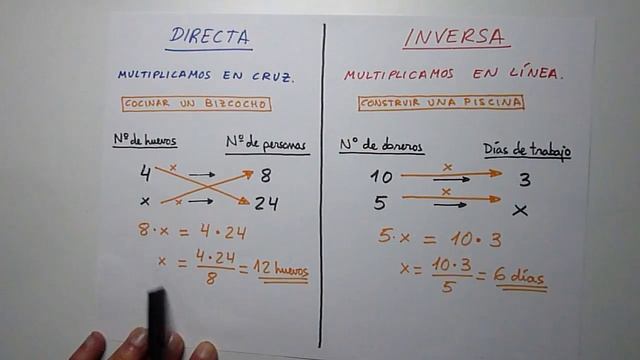 Aprendo - Regla de tres simple directa e inversa. смотреть онлайн