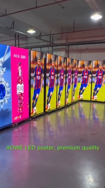 AOWE superb quality poster led display смотреть онлайн