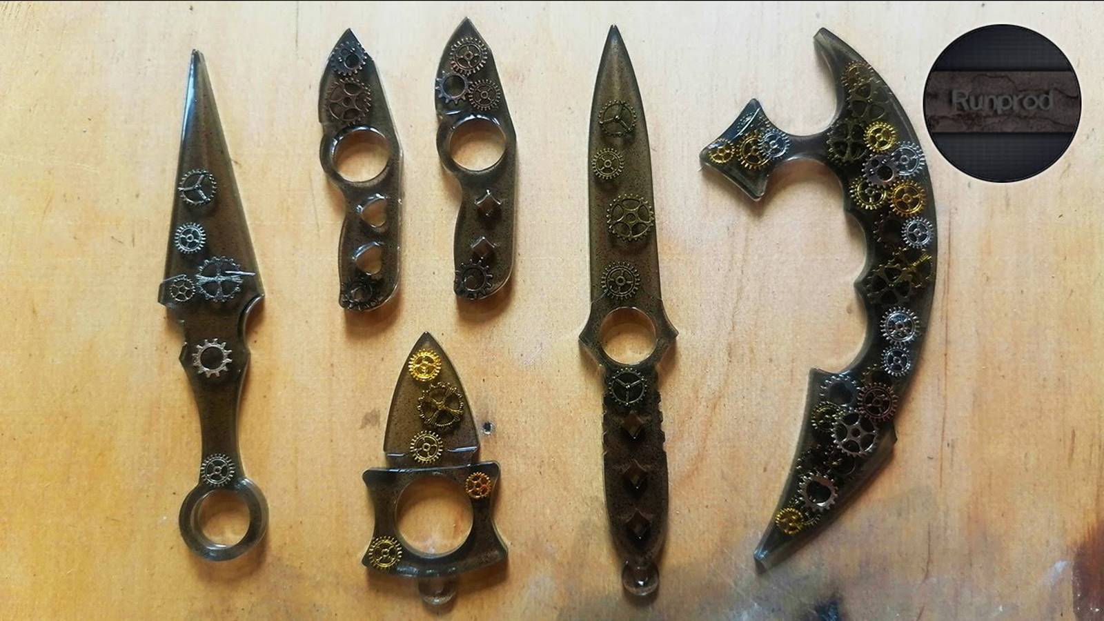 Ножи из эпоксидной смолы | Идея для продажи на ОЗОН ? смотреть онлайн