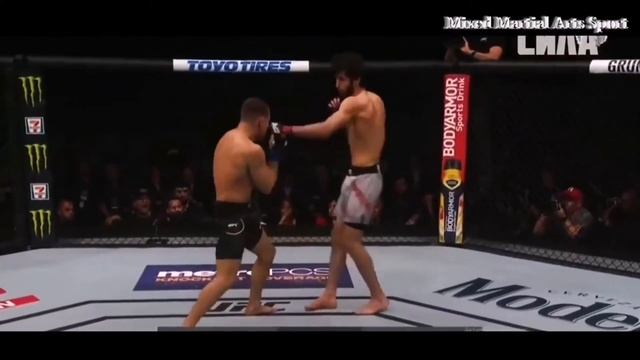 ЗАБИТ МАГОМЕДШАРИПОВ. ДАГЕСТАНСКИЙ НИНДЗЯ РАЗНОСИТ UFC смотреть онлайн