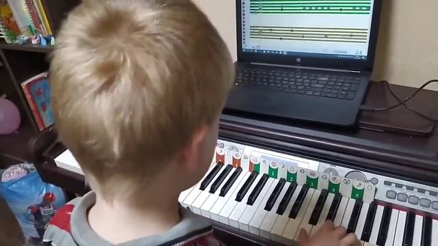 Учимся читать ноты с программой Софт Моцарт,Денис, 7 лет г Чайковский смотреть онлайн