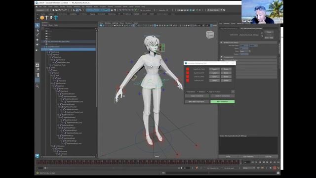 Retargeting Mocap Animation Onto Advanced Skeleton In Maya From Wonder Studo #aianimation #aimocap