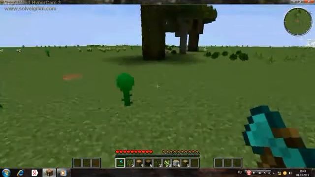 Обзор мода на MineCraft TreeCapitator