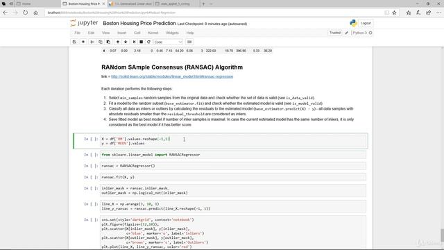 14 Machine Learning In Python || Robust Regression