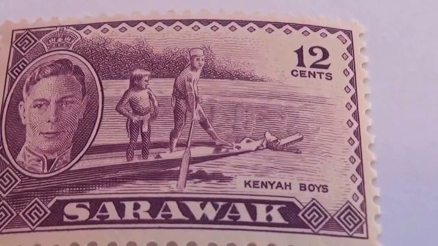 Unused Old Sarawak Postage Stamps смотреть онлайн