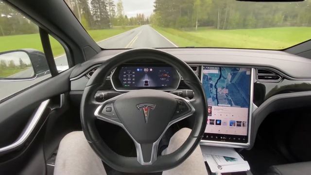 Автопилот Тесла | Tesla autopilot смотреть онлайн