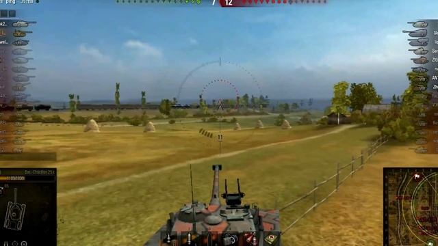 Bat.-Châtillon 25 t 9 ФРАГОВ!ФРАНЦУЗСКАЯ БУЛКА!1080HD ПАТЧ 9.14 смотреть онлайн