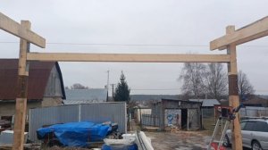 гараж своими руками часть (4)