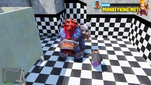 UPGRADING Human to MONKEY In GTA 5! смотреть онлайн