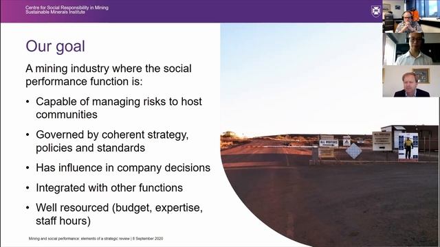 Dr Anthony Kung - Mining, social performance and elements of a strategic review смотреть онлайн