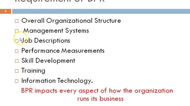 Introduction to BPR смотреть онлайн