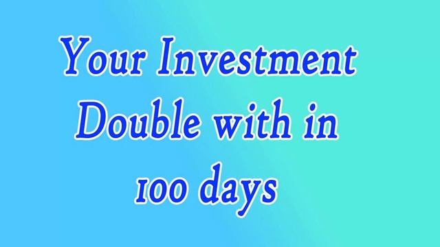 EARN DAILY 2% PROFIT FOR YOUR INVESTMENT UPTO 100 DAYS смотреть онлайн