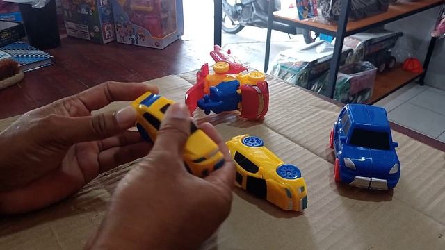 Tobot Stop Motion Robot Adventure vs Athlon! Tritan vs Giga 7 Mainan Car Toys смотреть онлайн