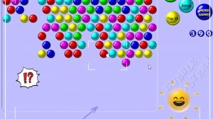 игра в шарики, счет 3670😉   #пузыриигра #bubble #играшарики #пузыри