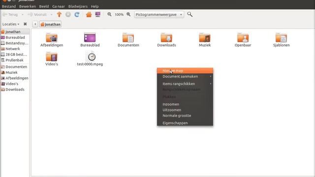 Map verbergen in Ubuntu 10.10 смотреть онлайн