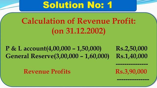 Holding Company Accounts|Video-3| Problem in Calculation of Capital and Revenue Profits|Tamil BR смотреть онлайн