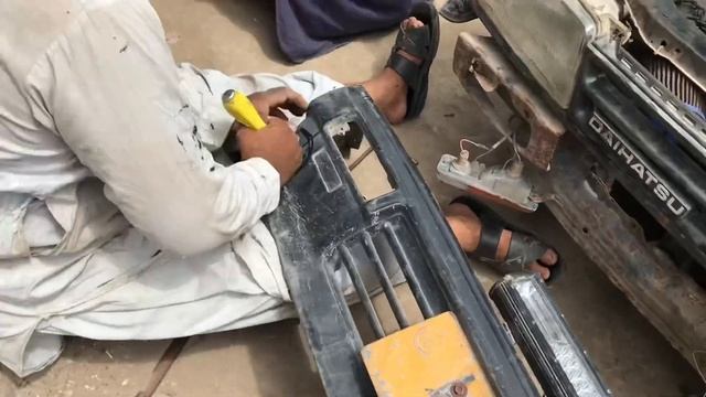 Finally the installation of fog lights is done in my car смотреть онлайн