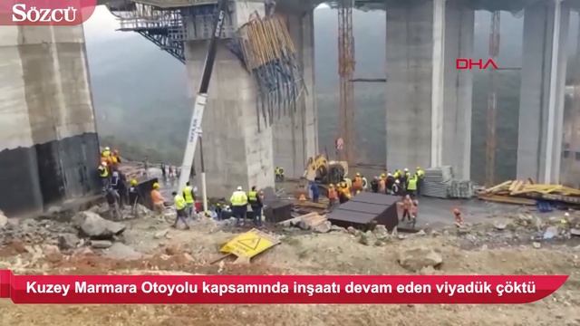 Son dakika… Gebze’de viyadük çöktü en az 4 işçi enkaz altında kaldı Son dakika haberler смотреть онлайн