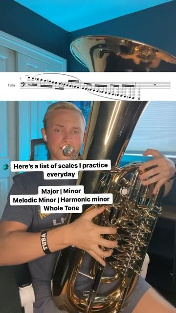 This is your sign to practice your scales🙂---#tuba #scales #music #getgood #goals смотреть онлайн