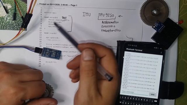 Modulo Acelerometro Giroscopio Magnetometro MPU9250 смотреть онлайн