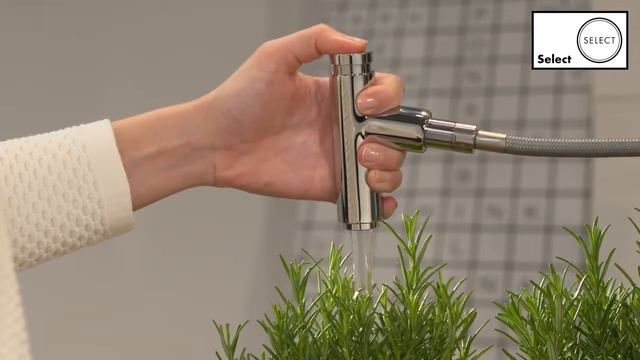Смеситель Hansgrohe Metris Select 14884800 для кухонной мойки смотреть онлайн