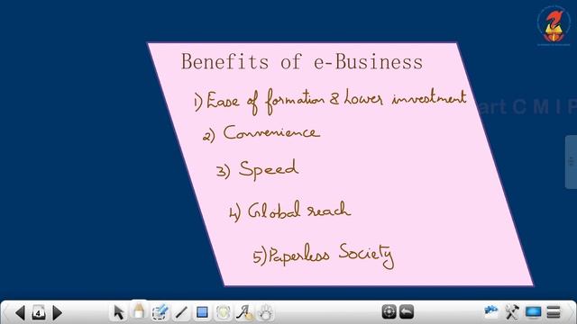 BS11 - Chapter 05 - Emerging modes of Business - Video 01 - E Business смотреть онлайн