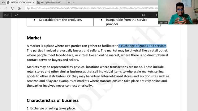 A/L Business Studies - English medium - (Basics 02) смотреть онлайн