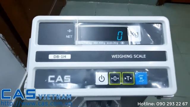 Cân bàn điện tử CAS DB-1H : Hướng dẫn calib phần trăm смотреть онлайн