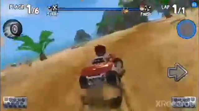 Beach buggy racing gameplay 1
