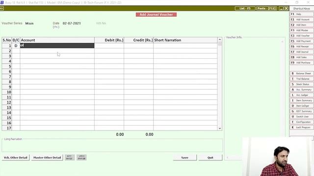 Managing Depreciation Entry In busy Software смотреть онлайн