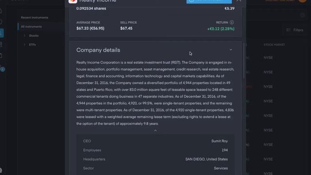 Realty Income - O - USA - THE Monthly Dividend Company - US-Based Monthly Paying Dividend Aristocra смотреть онлайн