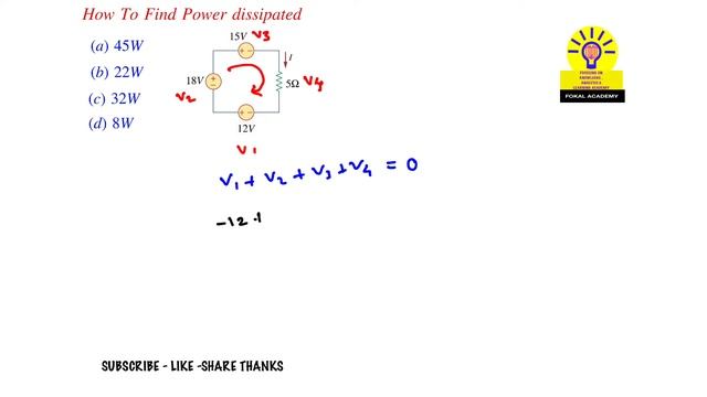 How To Find Dissipated Power in a Resistor || Circuit Analysis Solved Problem смотреть онлайн
