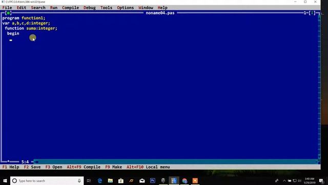 Programare in pascal//Introducere in subprograme/proceduri si functii смотреть онлайн