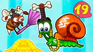 Супер УЛИТКА БОБ №19. Островная история. ФИНАЛ. Мультик ИГРА Snail Bob 2 на канале Хвостик ТВ