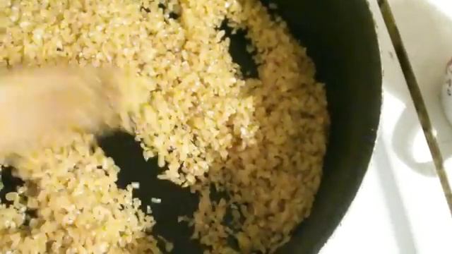 КАК ПРИГОТОВИТЬ БУЛГУР НА ГАРНИР видео рецепт