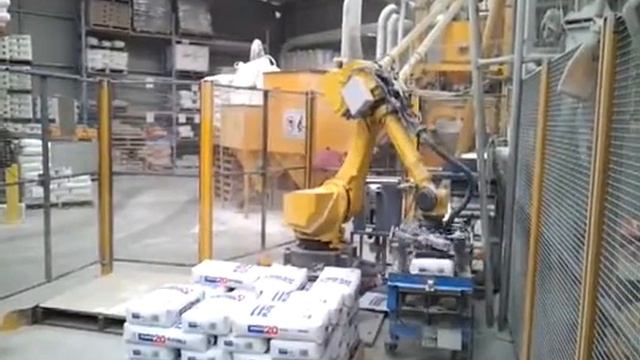 РОБОТ Fanuc УПАКОВОЧНОЕ ОБОРУДОВАНИЕ ПАЛЕТЕ смотреть онлайн