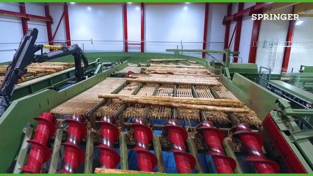 SPRINGER - "SCA Tunadal – the world’s fastest saw infeed" смотреть онлайн