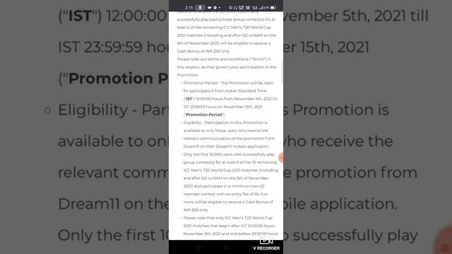 Dream11 Hit a Six and win rs 200 | Dream11 Cash Bonus New Update || Hit a six and win rs. 200 🔥 смотреть онлайн