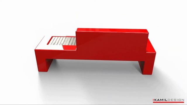 Design furnitura. Ikamildesign. Bench and cashpo Unik-F. 2019 смотреть онлайн