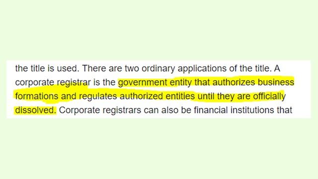 Is Registrar Agency Of Corporations Email About Business Registration Renewal a Scam? смотреть онлайн