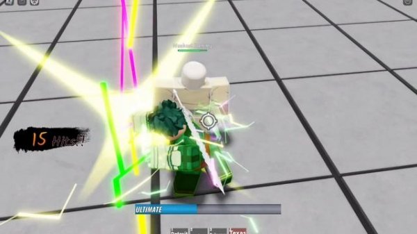 Heroes Battlegrounds combo for (deku)