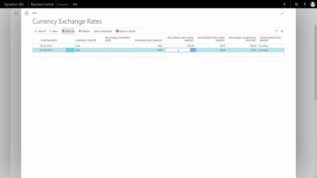 Exchange Rate Update - Microsoft Dynamics 365 Business Central смотреть онлайн