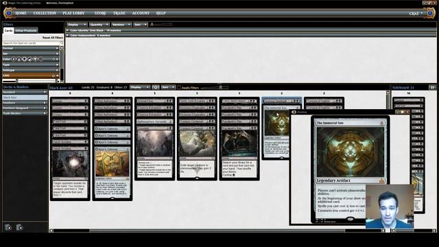 MTG Online - Mono Black Azor's Gateway STANDARD (Deck List) смотреть онлайн