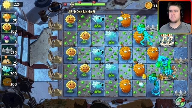 НОЧНАЯ ЕГИПЕТСКАЯ СИЛА ⇶ Plants vs Zombies 2 мод Eclise №21 смотреть онлайн