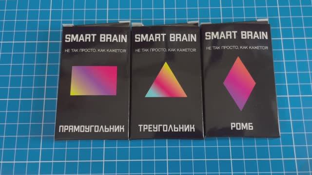 Smart brain Сложи Прямоугольник из 4 деталей Треугольник из 5 деталей Ромб из 8 деталей смотреть онлайн