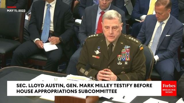 Sec. Lloyd Austin, Gen. Mark Milley Testify Before House Appropriations Subcommittee смотреть онлайн